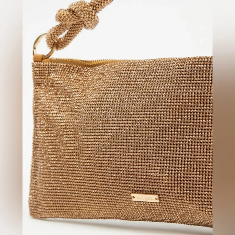Cult Gaia Hera Nano‎ Champagne Shoulder Bag - Picture 3 of 11